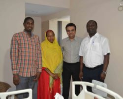 Dr. Mody With Patients