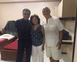 Dr. Mody With Patients
